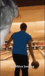 Bowling Ball Went To The Ceiling Meme GIF