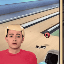 Bowling Game Meme Reaction Video GIF