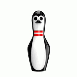 Bowling Penguin Pin Spin