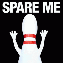 Bowling Pin Spare Me Shout GIF
