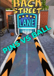 Bowling Pin Vs Ball Lane GIF