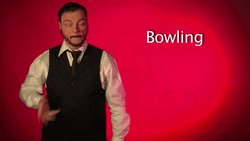 Bowling Sign Language
