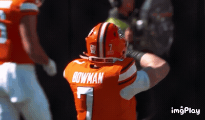 Bowman Football Player Number 7 Jersey GIF