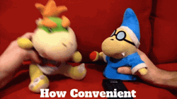 Bowser Junior How Convenient GIF