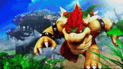 Bowser King Koopa Running GIF