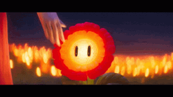 Bowser Peaches Flame Blooms GIF