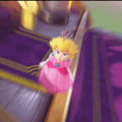 Bowser Peaches Trying To Reach GIF