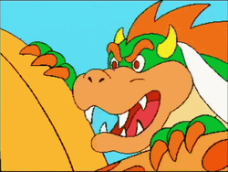 Bowser Sleepy GIF
