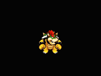 Bowser Speech Bubble Saying Yaaaargh