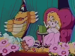 Bowser Super Mario Peach GIF