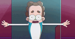 Box Breathing Cartoon Boy Meet Bob GIF
