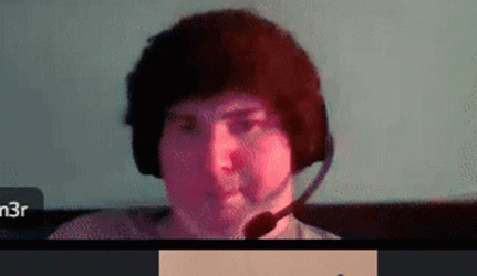 Box Breathing Guy In Zoom Meeting GIF