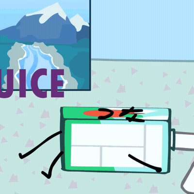 Box Of Apple Juice With Straw GIF