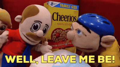 Box Of Cheerios With Stuffed Animals GIF