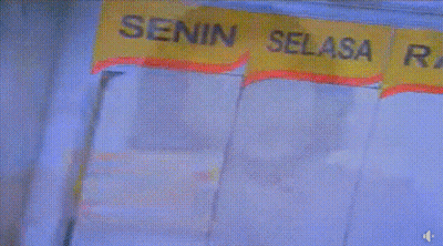 Box Of Rasa Soto Mie On Blue Surface GIF