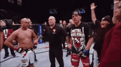 Boxer Being Interviewed With Be Nice GIF