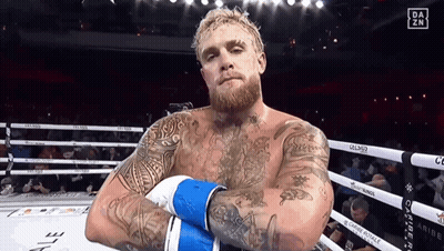 Boxer Crossing Arms In Ring GIF