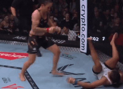 Boxer In Ring With Crypto.com Sign GIF