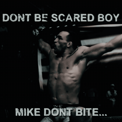 Boxer Saying Don't Be Scared Boy GIF