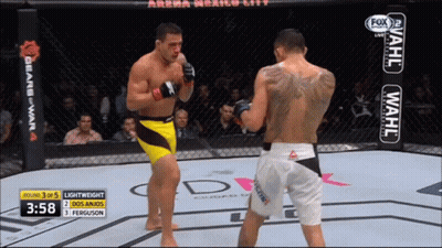 Boxers Fighting In Ring With Wahl Sign GIF