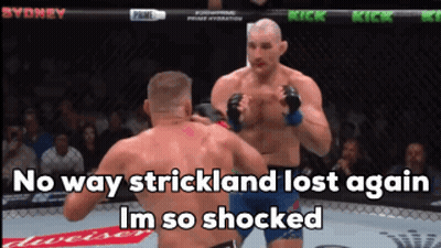 Boxing Fight No Way Strickland Lost Again GIF