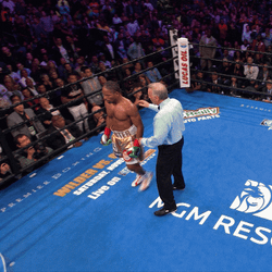 Boxing Knockout Opponent Got Dizzy GIF