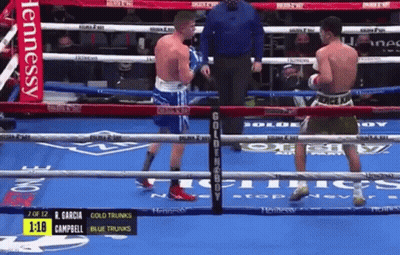 Boxing Match Between Barrios Garcia And Henry Henry GIF