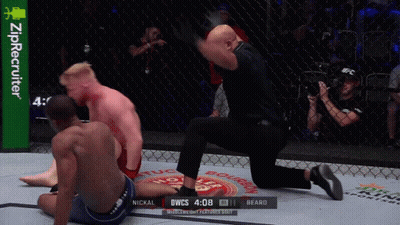 Boxing Match Between Nickal And Beard GIF