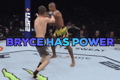 Boxing Match Bryce Has Power GIF