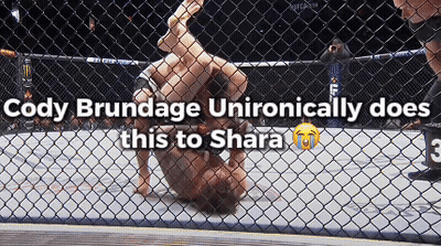 Boxing Match Cody Brundage Unironically Does This To Shara GIF