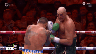 Boxing Match Fury Vs Usyx GIF