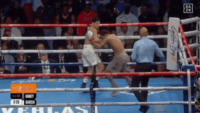 Boxing Match Haney Garcia Vs Another Boxer GIF