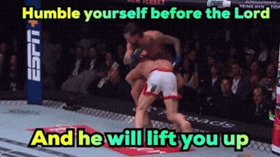 Boxing Match Humble Yourself Before The Lord GIF
