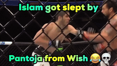 Boxing Match Islam Got Slept By Pantoja From Wish GIF