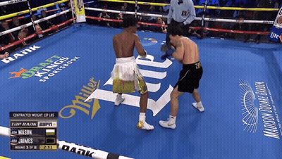 Boxing Match Mason Jamies GIF