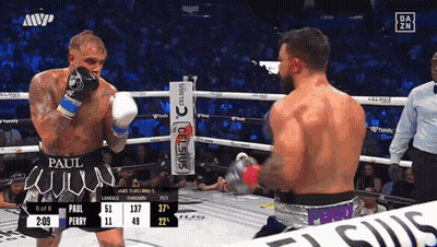 Boxing Match Paul Perry Vs Man Named Paul GIF