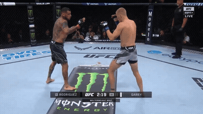 Boxing Match Rodriguez Vs Garry UFC Live GIF