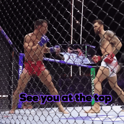 Boxing Match Saying See You At The Top GIF