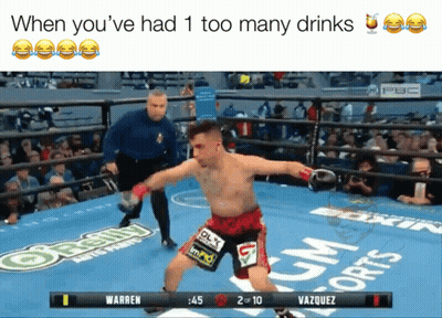 Boxing Match Warren Vs Vazquez GIF