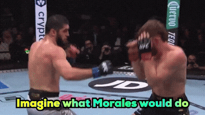 Boxing Match With Imagine What Morales Would Do GIF