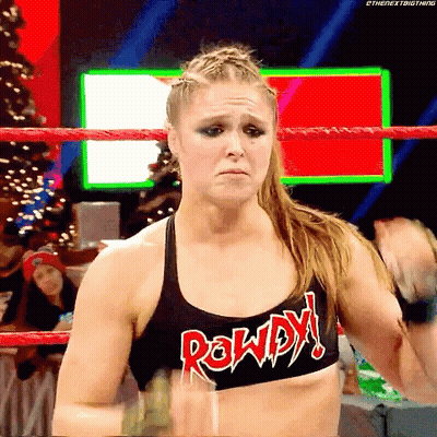 Boxing Match With Metro Sign GIF