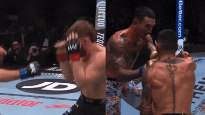 Boxing Match With Tattoo JD GIF