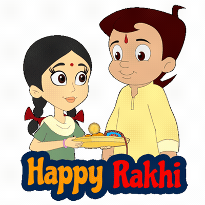 Boy And Girl Holding Hands Happy Rakhi GIF