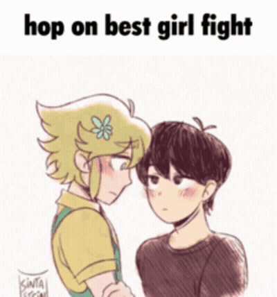 Boy And Girl Hop On Best Girl Fight GIF