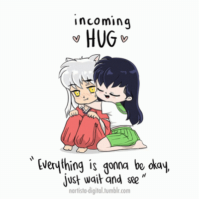 Boy And Girl Hugging Everything Is Gonna Be Okay Just Wait And See GIF