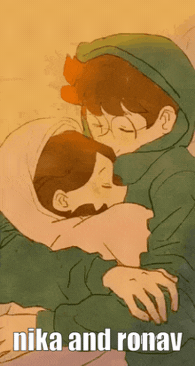 Boy And Girl Hugging Nika And Ronav GIF