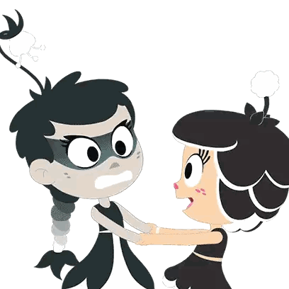 Boy And Girl Kissing Sticker