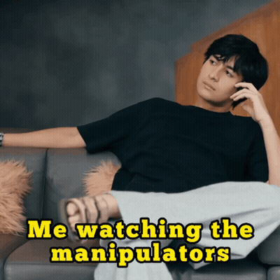 Boy And Girl Looking At Love Sign GIF