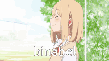 Boy And Girl Next To Binabel GIF