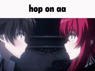 Boy And Girl Saying Hop On Aa GIF